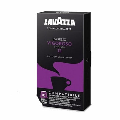 Capsule Caffè Lavazza Espresso Vigoroso Compatibili Nespresso 10 pz. - Magastore.it