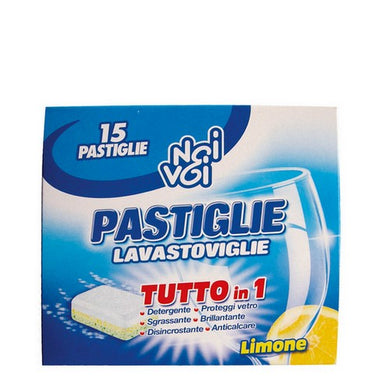 Pastiglie Lavastoviglie Tutto In 1 Noi Voi Al Limone Da 15 Pz. - Magastore.it