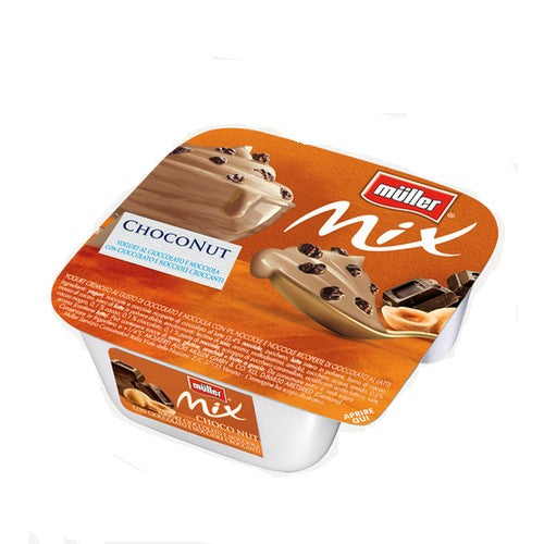 Yogurt Müller Mix Cioccolato E Nocciole Croccanti gr.150 - Magastore.it