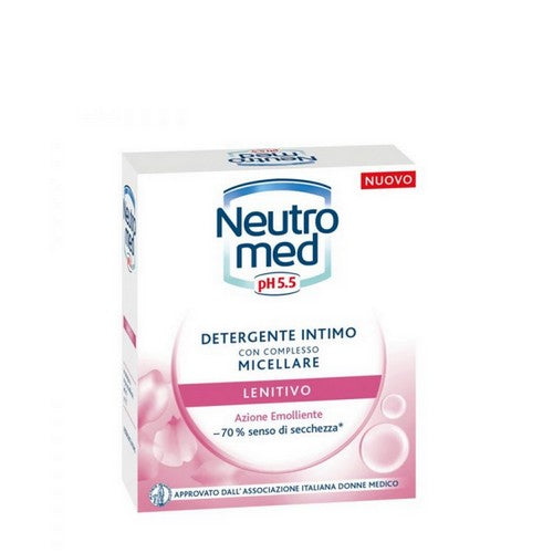Neutromed Lenitivo detergente intimo ad azione emolliente pH5.5 da ml.200 - Magastore.it