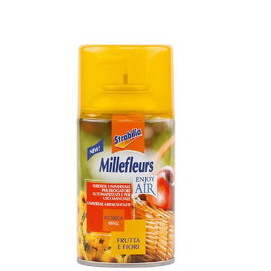 Strabilia Millefleurs Frutta E Fiori Deodorante Ambiente Ricarica Universale Spray Da 250 Ml. - Magastore.it
