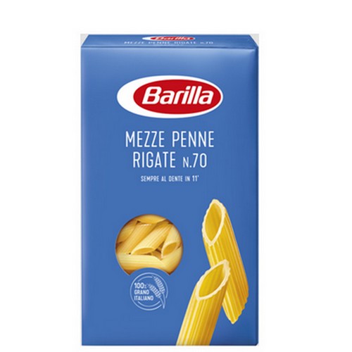 Pasta Barilla Mezze Penne Rigate N.70 gr.500 - Magastore.it