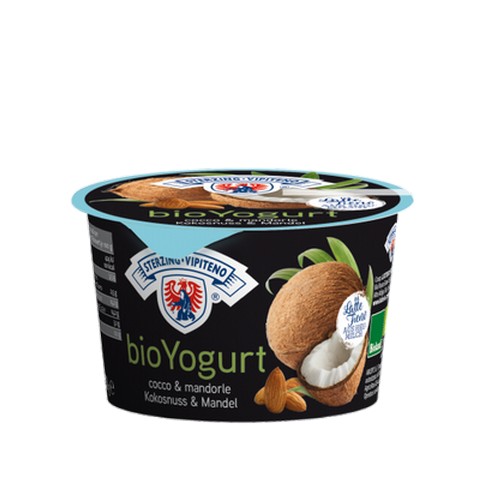 Yogurt Vipiteno Bio Cocco E Mandorle Da 250 Gr. - Magastore.it