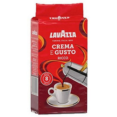 Caffè Lavazza Crema E Gusto Ricco da 250gr. - Magastore.it