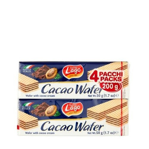 Wafers multipack Elledi alla Crema di Cacao 4 x gr.50 - Magastore.it
