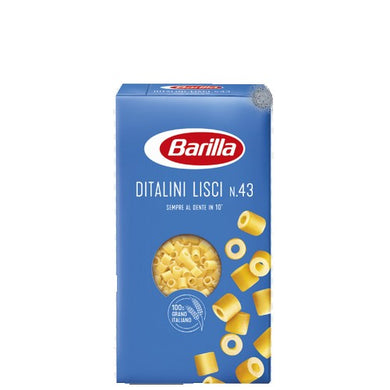 Pasta Barilla Ditalini Lisci N.43 gr.500 - Magastore.it