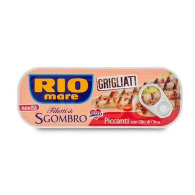 Filetti Di Sgombro Grigliati Piccanti Con Olio Di Oliva Rio Mare Da 120 Gr. - Magastore.it