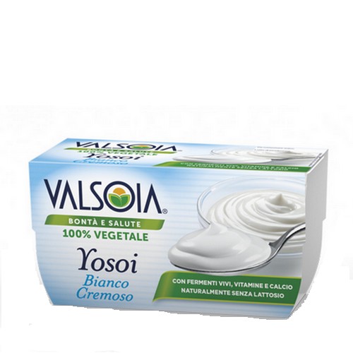 Yogurt Yosoi Bianco Cremoso Valsoia Da 2x125 Gr. - Magastore.it