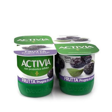Yogurt Activia Danone Prugna In Pezzi 4 Da 125 Gr. - Magastore.it