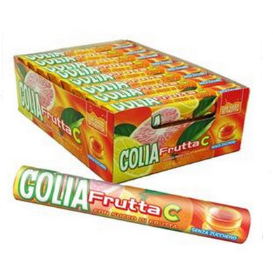 Caramelle Golia Frutta C Senza Zucchero In Stick Da 34 Gr. - Magastore.it