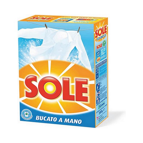 Sole Bucato A Mano In Polvere Bianco Solare Ultra Da 380 Gr. - Magastore.it