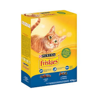 Croccantini Friskies Purina per Gatti con Tonno e Verdure gr.400 - Magastore.it