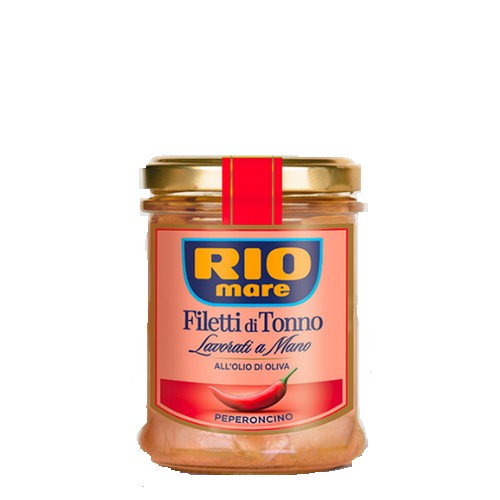 Filetti Di Tonno Rio Mare All'Olio Di Oliva E Peperoncino Da 180 Gr. - Magastore.it