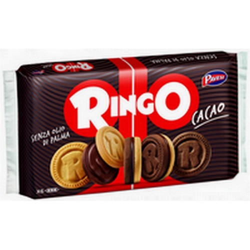 Biscotti Ringo Pavesi al cioccolato multipack da gr.330 - Magastore.it