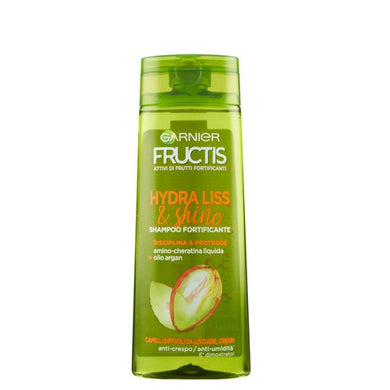 Fructis Garnier Shampoo Fortificante Hydra Liss&Shine Per Capelli Crespi Da 250 Ml. - Magastore.it