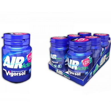 Gomme Vigorsol Air Action Original Senza Zucchero Barattolo Da 46 Confetti. - Magastore.it