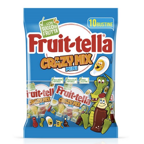 Fruittella Crazy Mix Mini 10 Bustine 250g - Magastore.it