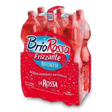 Acqua Brio Rossa Rocchetta Frizzante fardello da 6 bottiglie da 1.5 lt - Magastore.it