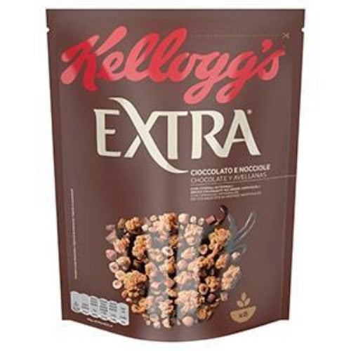 Cereali Integrali Kellogg's Extra Con Cioccolato E Nocciole Da 375 Gr. - Magastore.it